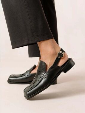 Alohas Abe Braided square toe loafer